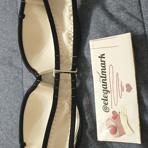 Victoria's Secret "CROCHET FLIRT BANDEAU" Bikini Swimsuit Top White - Picture 5 of 8